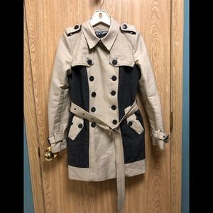 XS Sam Edelman Trench Coat